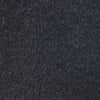 ビジューボタンラビットファー付ノーカラーロングコート（ブラック）