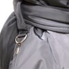 ゴージャスラビットファー使い暖かダウンコート（カーキ）