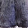 フェイクファー使い合皮ブルゾン（ブラック）