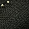 No.5パール使い半袖トップス（ブラック）