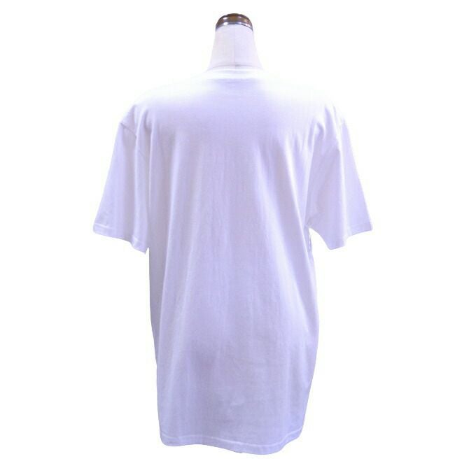 サテン花モチーフBIGＴシャツ（ホワイト）
