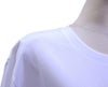 パール使いRリボンBIGＴシャツ（ホワイト）