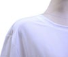 サテンフリルＴシャツ（ホワイト）