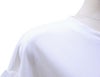 袖チュールレース重ねＴシャツ（ホワイト）
