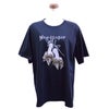 ミュールプリントリボンＴシャツ（ブラック）